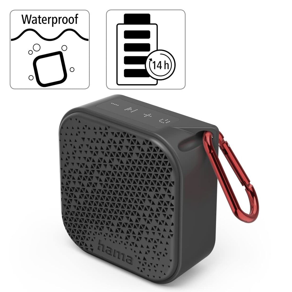 Bluetooth Speakers Hama 00188224 Black