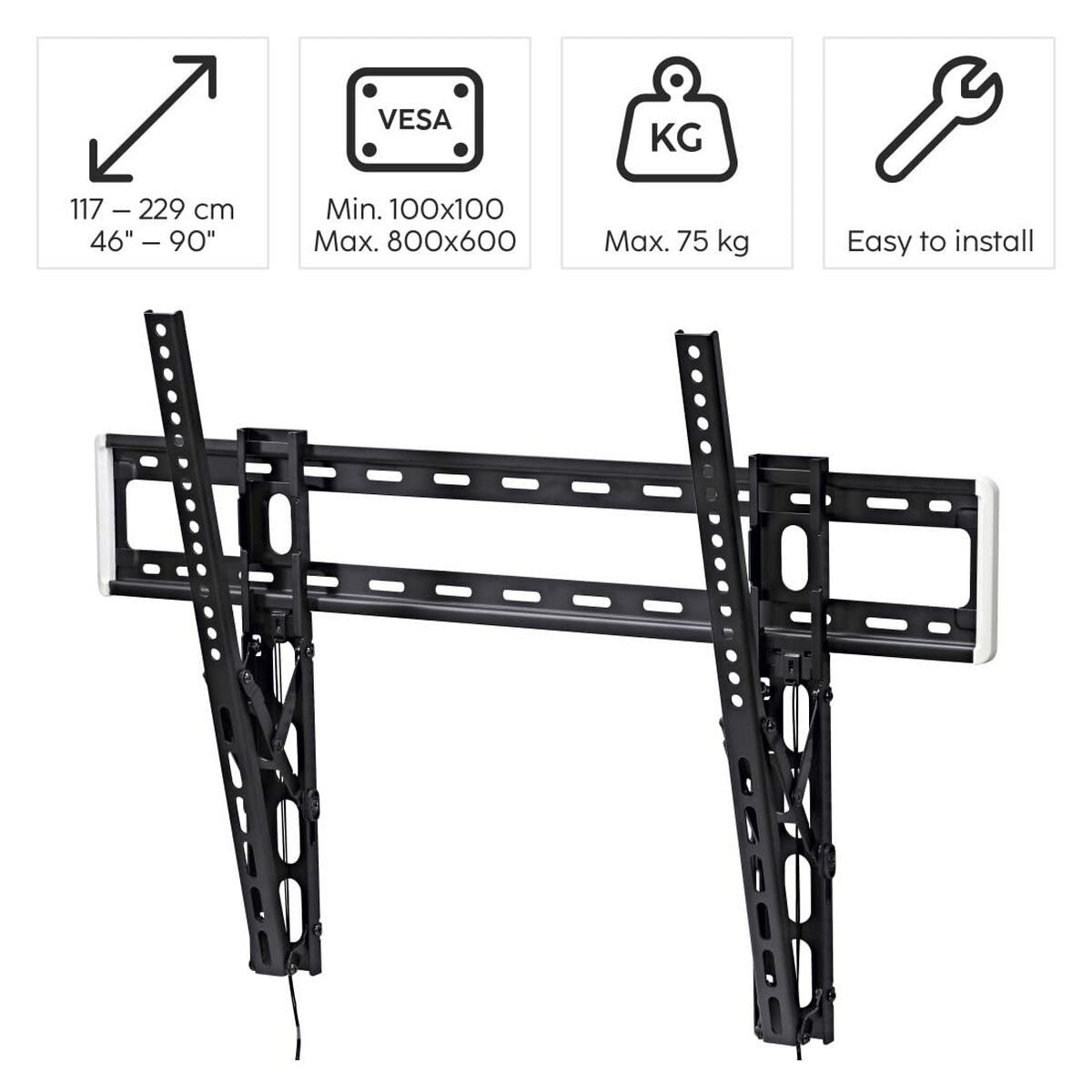 TV Mount Hama 00220818 100" 75 Kg