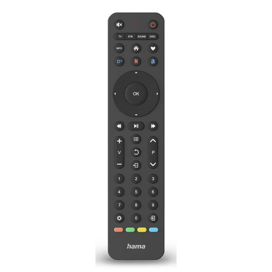 Universal Remote Control Hama 00221053 Black