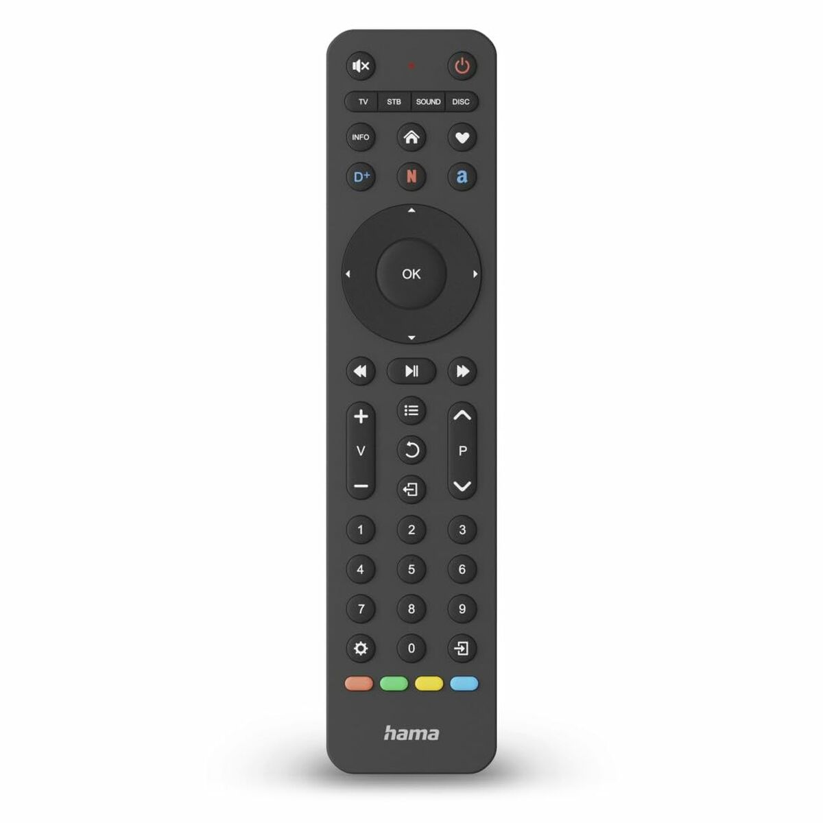 Universal Remote Control Hama 00221053 Black