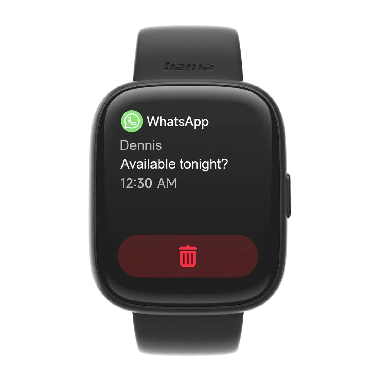 Smartwatch Hama 00178640 Black 1,65" 46 mm