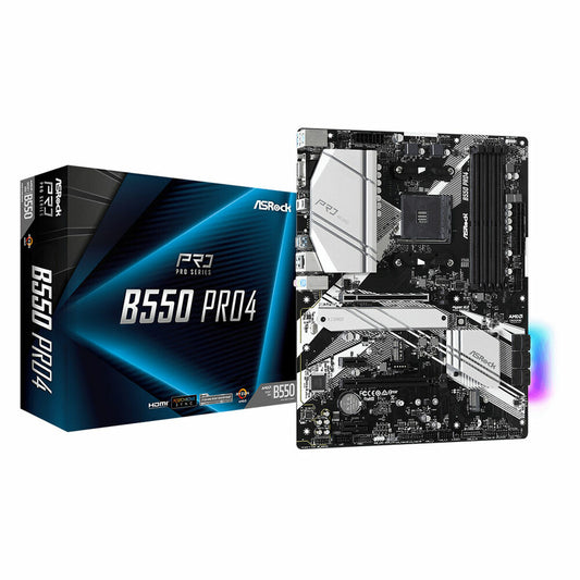 Motherboard ASRock B550 Pro4 AMD B550 AMD AM4