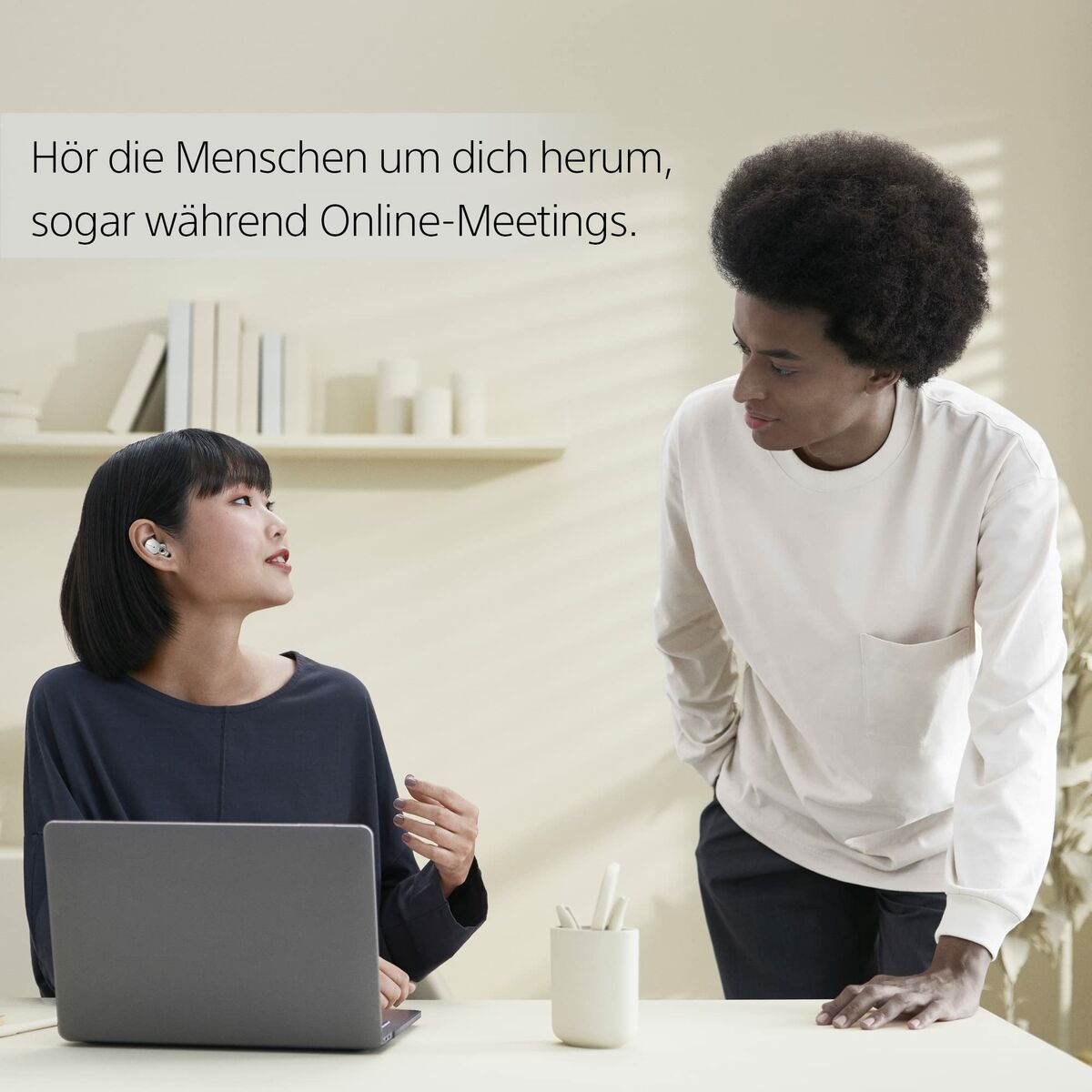 Bluetooth Headphones Sony Linkbuds White