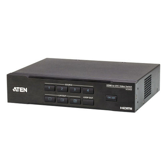 HDMI Switch Aten UC3430-AT-G Black