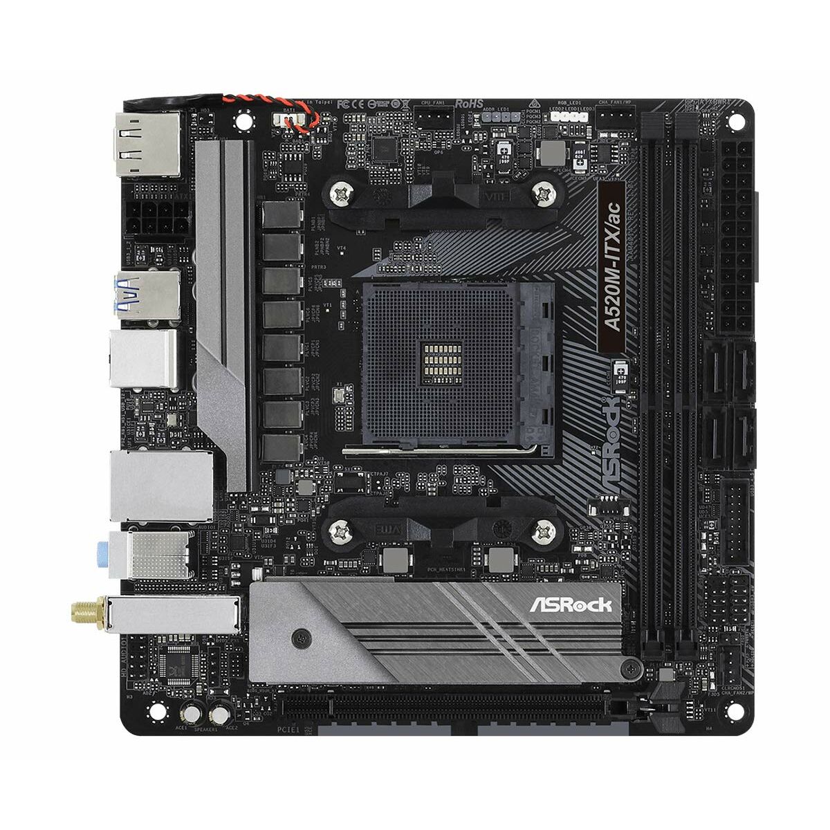 Motherboard ASRock A520M-ITX/AC AMD AM4 AMD