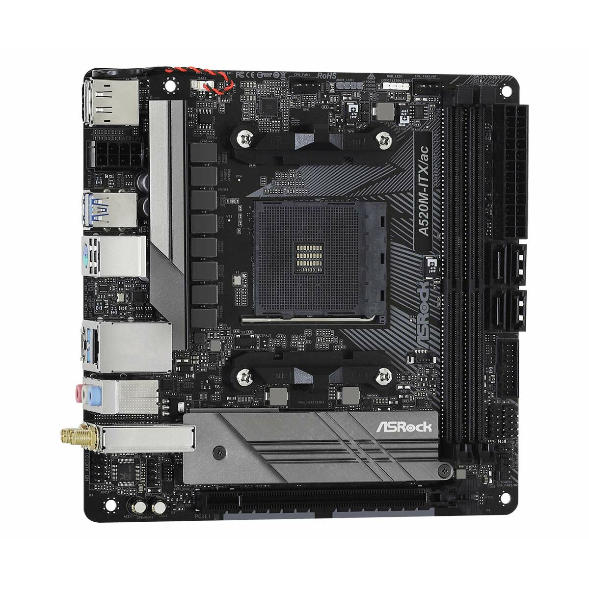 Motherboard ASRock A520M-ITX/AC AMD AM4 AMD