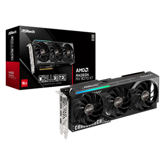 Graphics card ASRock 90-GA61ZZ-00UANF radeon rx 9070 xt 16 GB GDDR6