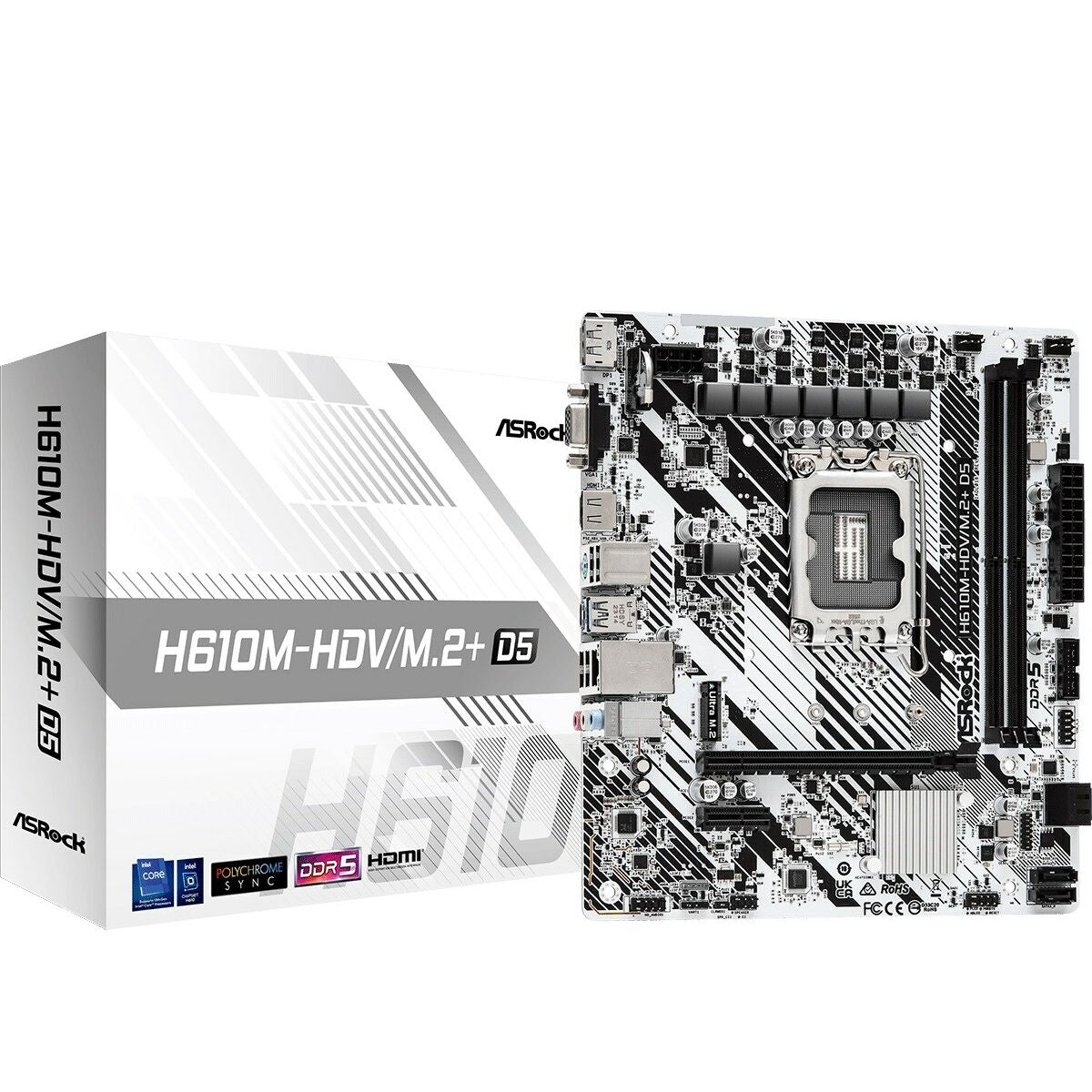 Motherboard ASRock 90-MXBM50-A0UAYZ LGA 1700 INTEL H610