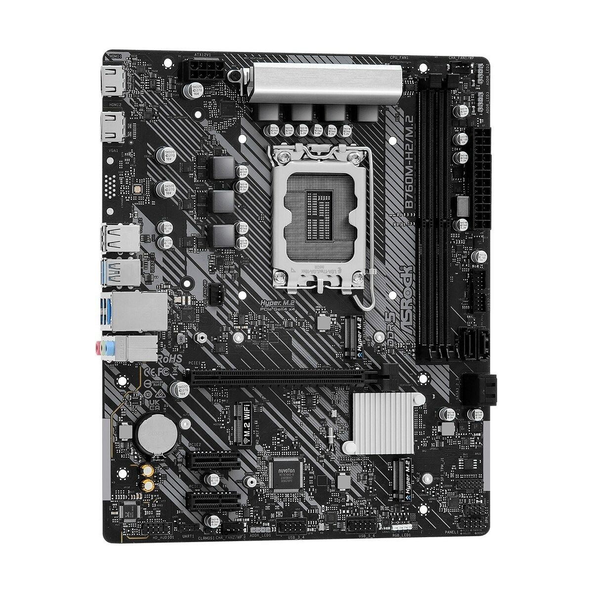 Motherboard ASRock B760M-H2/M.2 LGA 1700 INTEL® B760