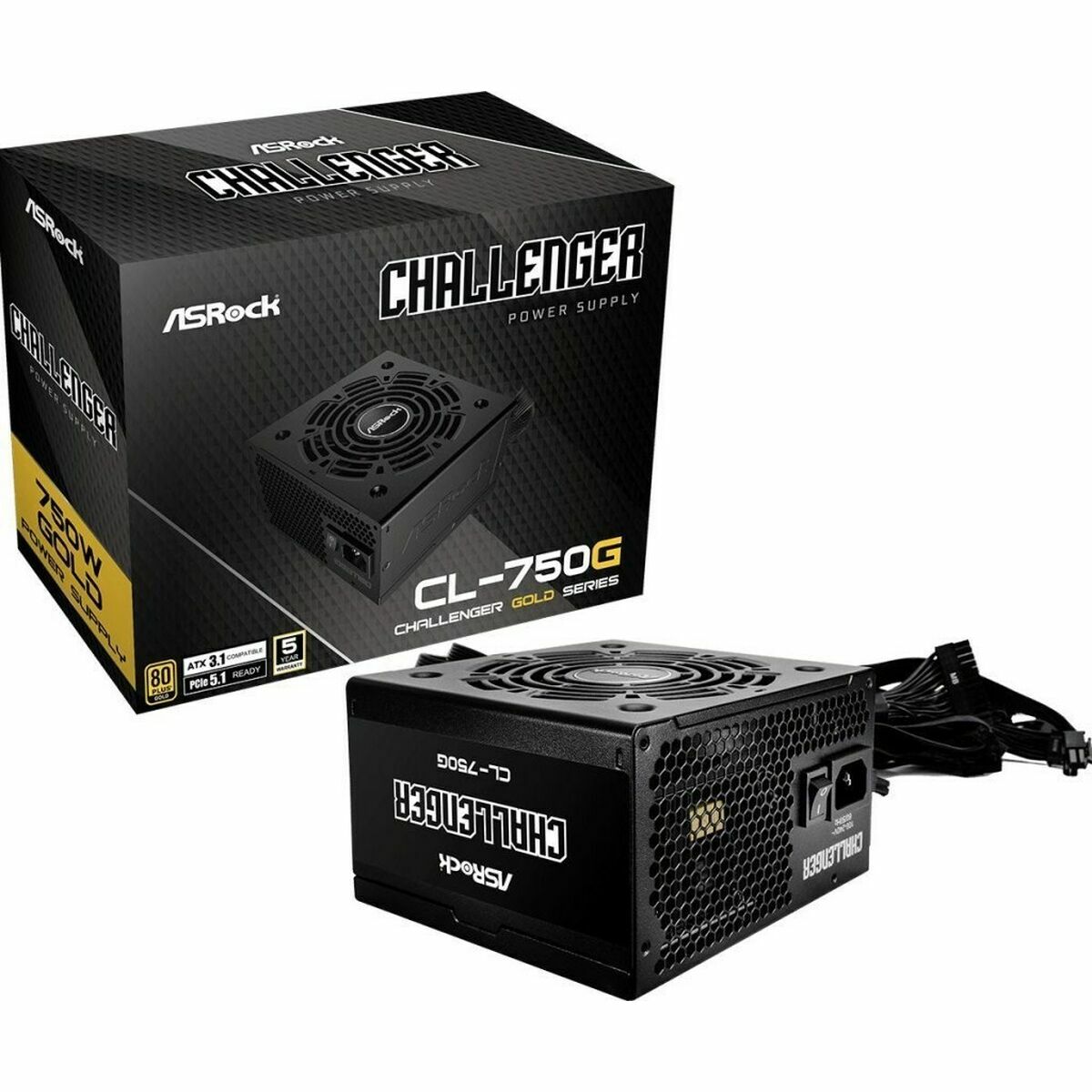 Power supply ASRock 90-UXC075-GNEAAA 750 W 80 Plus Gold