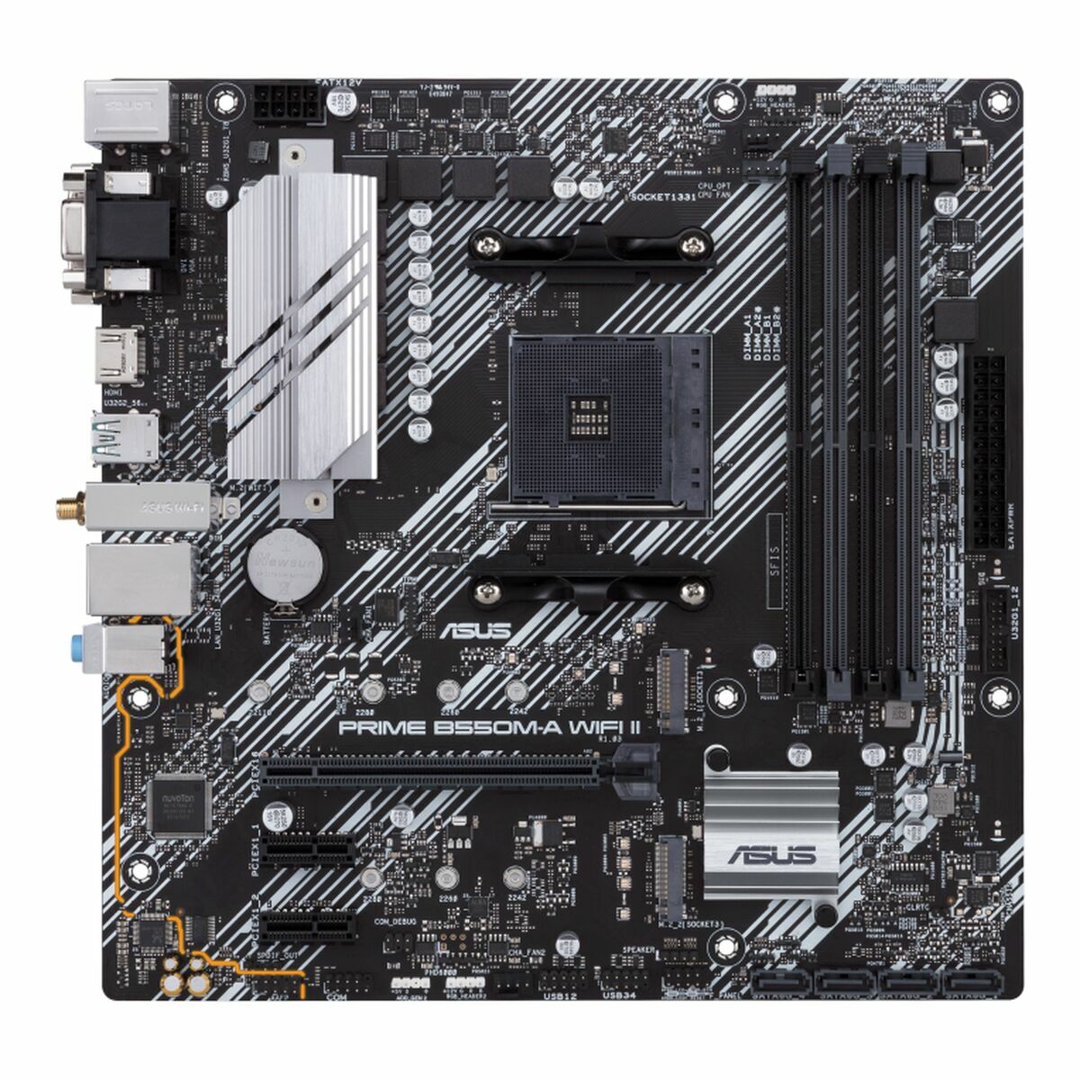 Motherboard Asus AMD AM4 AMD B550 AMD