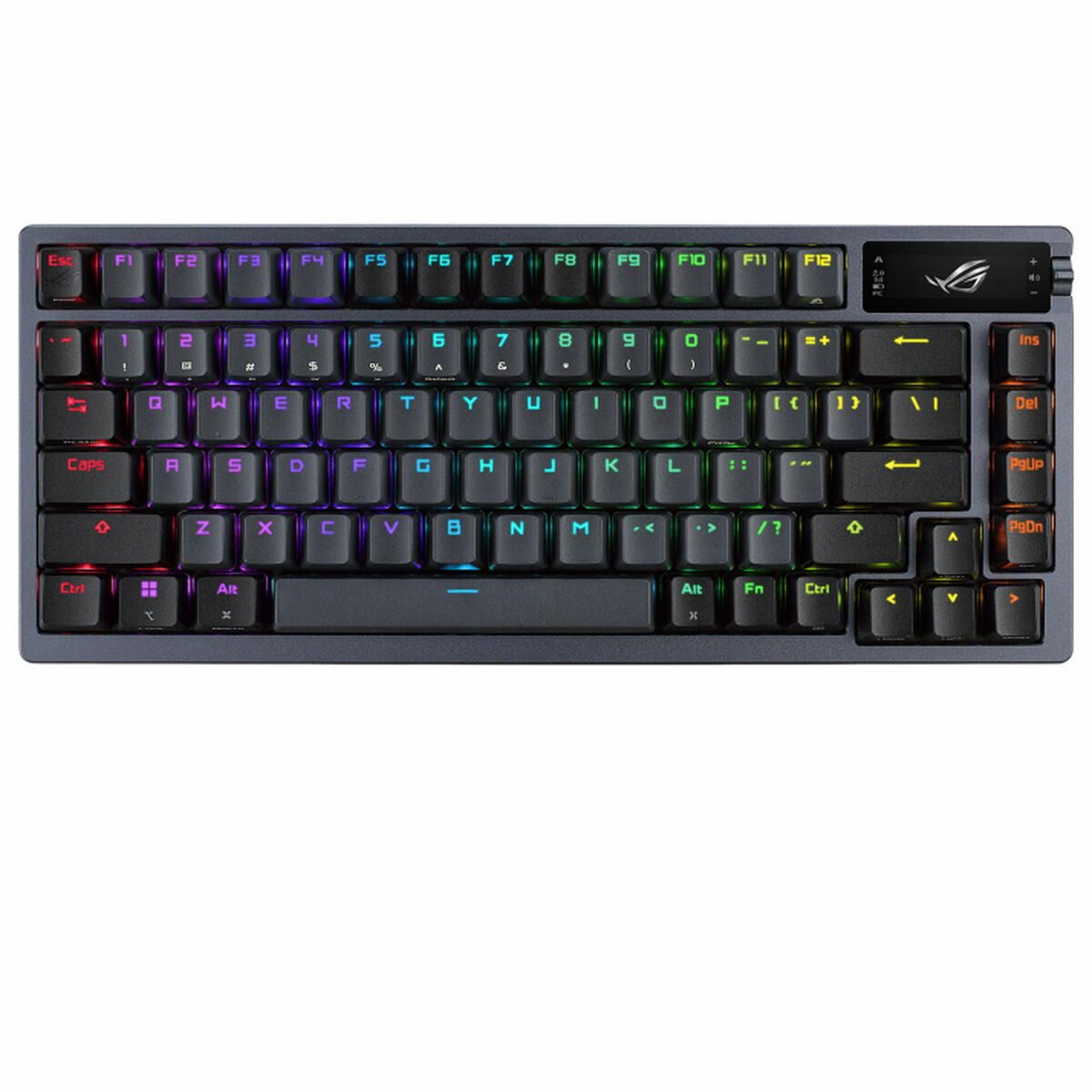 Gaming Keyboard Asus Azoth Qwerty UK Black Metallic