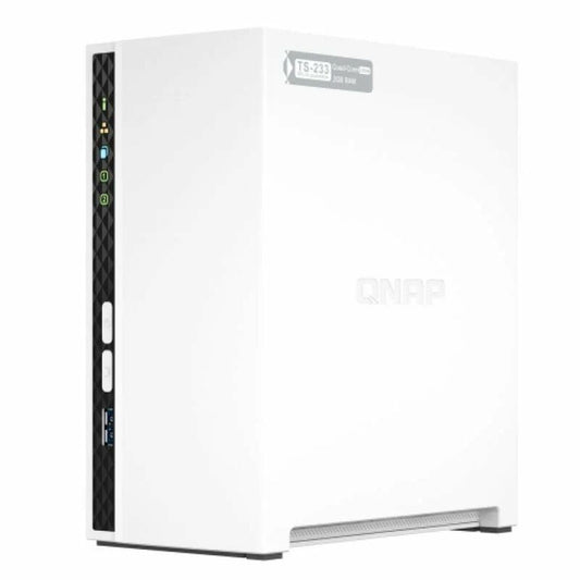 NAS Network Storage Qnap TS-233 White Black