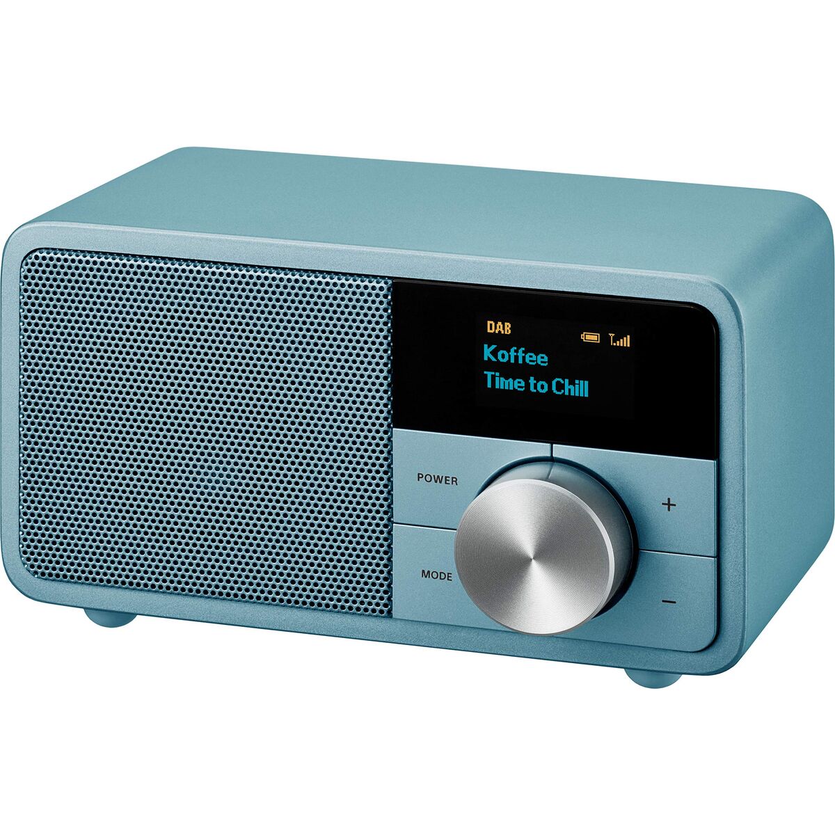 Transistor Radio Sangean DDR7 MINI Blue FM Retro
