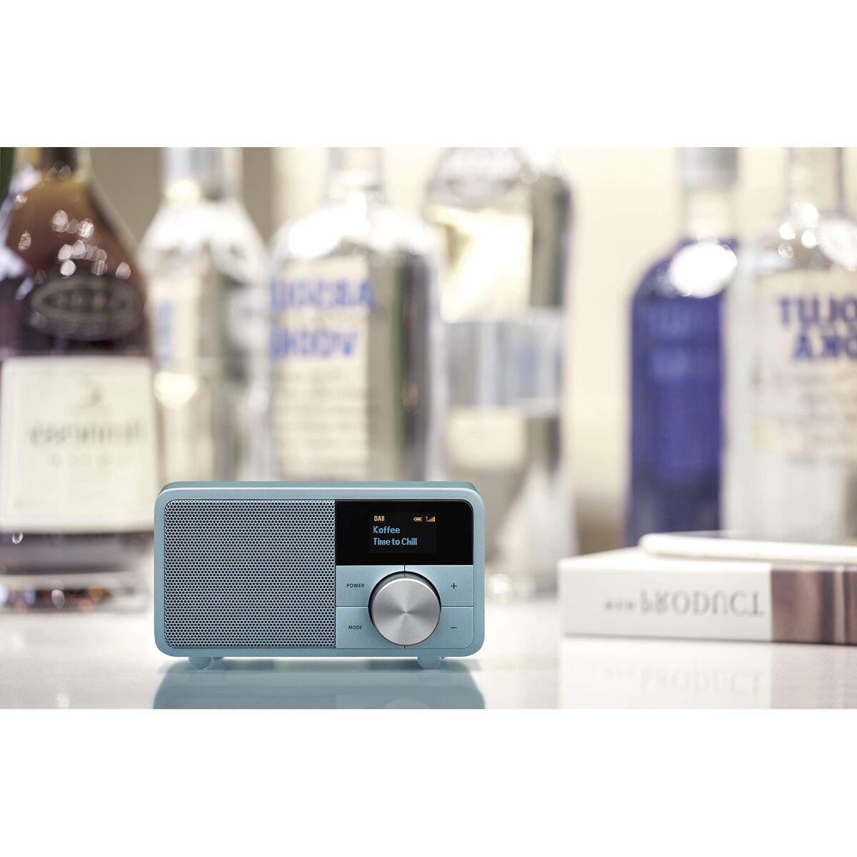 Transistor Radio Sangean DDR7 MINI Blue FM Retro