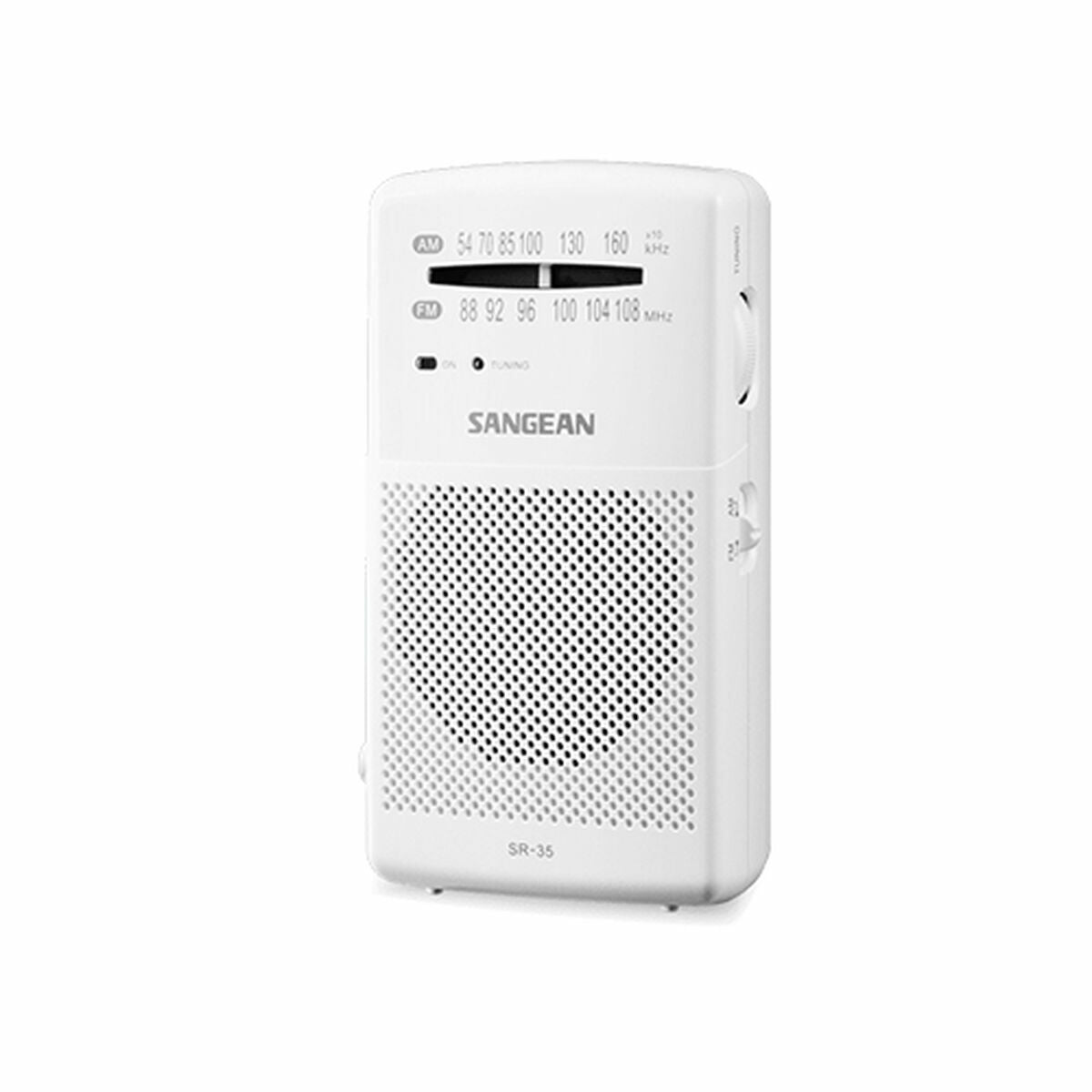 Radio Sangean SR35W BLANCO White Black