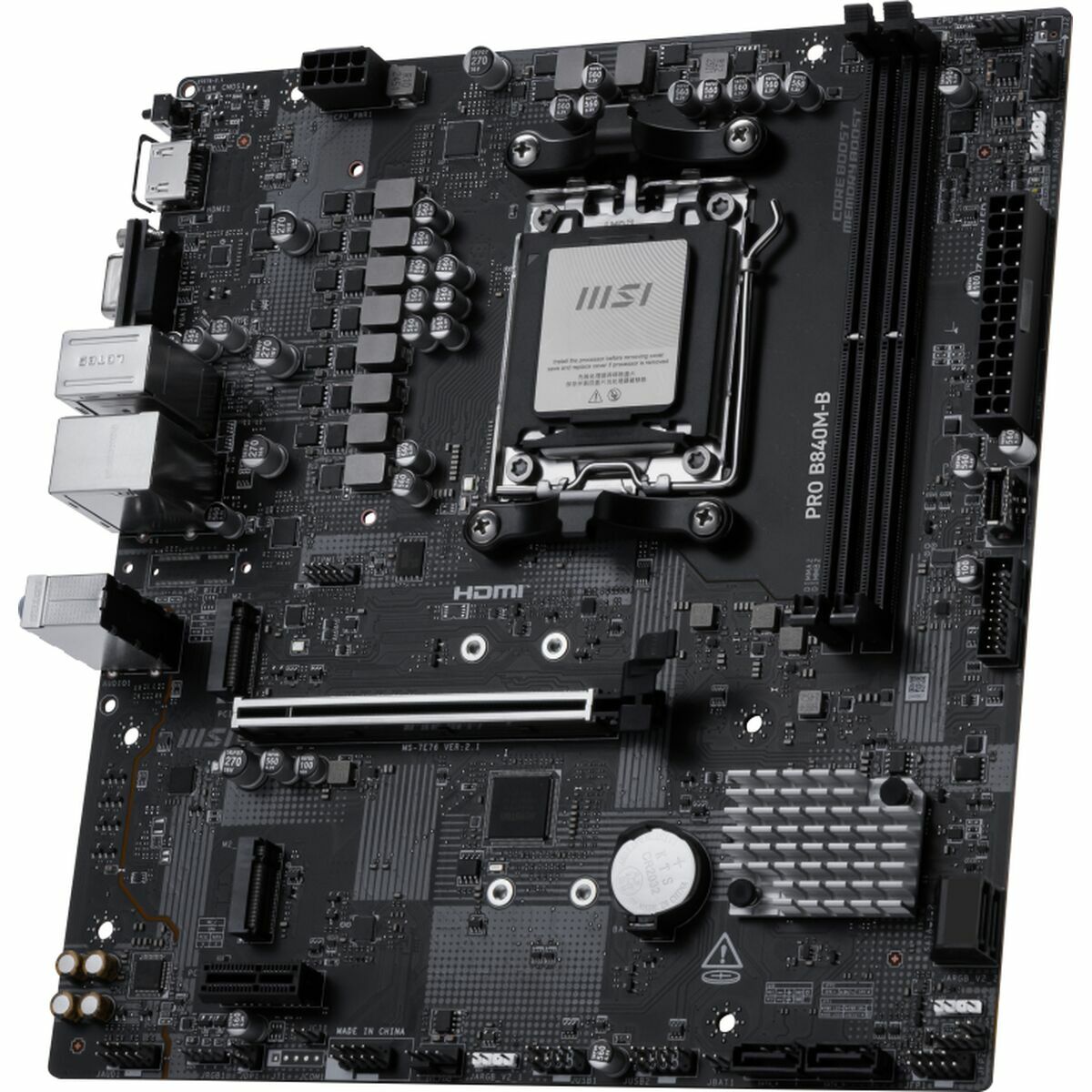 Motherboard MSI PRO B840M-B AMD AM5 AMD