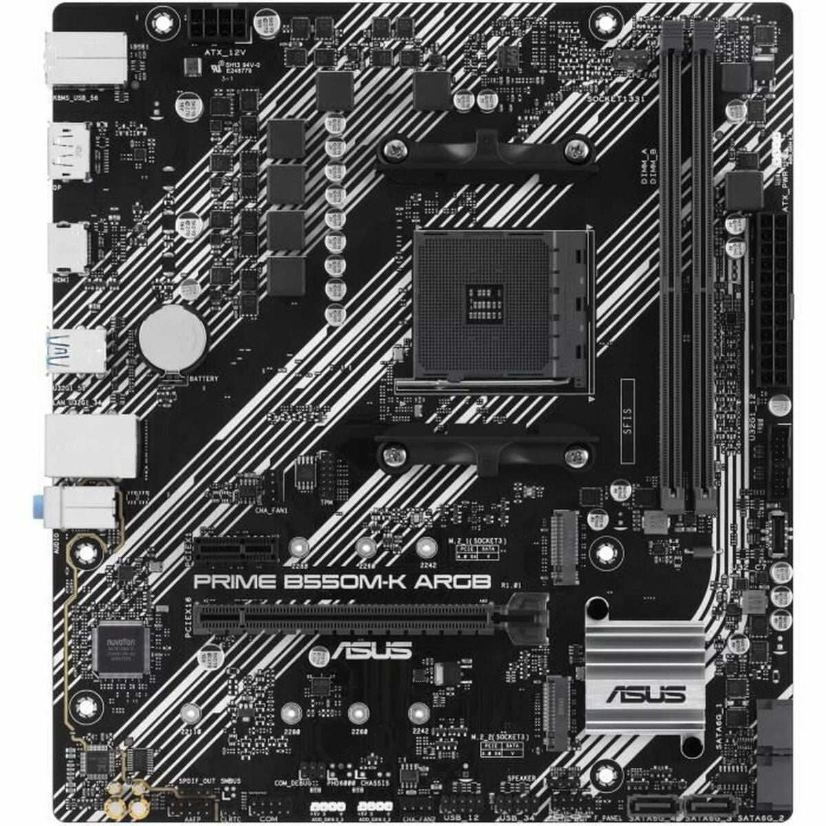 Motherboard Asus AMD AM4 AMD B550 AMD