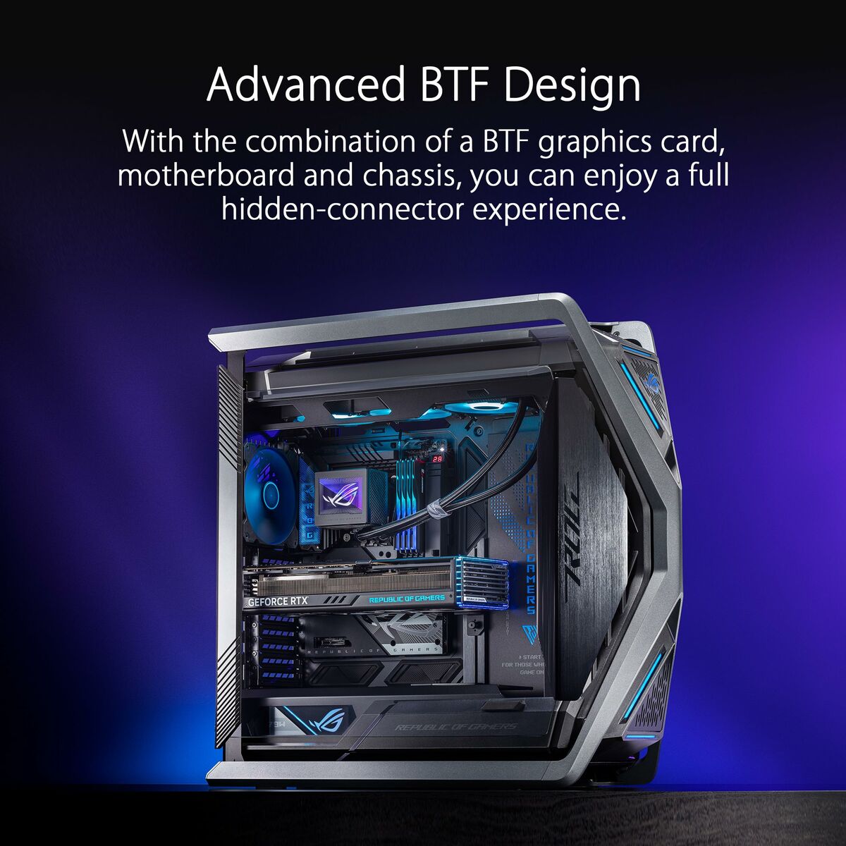 ATX Semi-tower Box Asus 90DC00F0-B39020 White Black