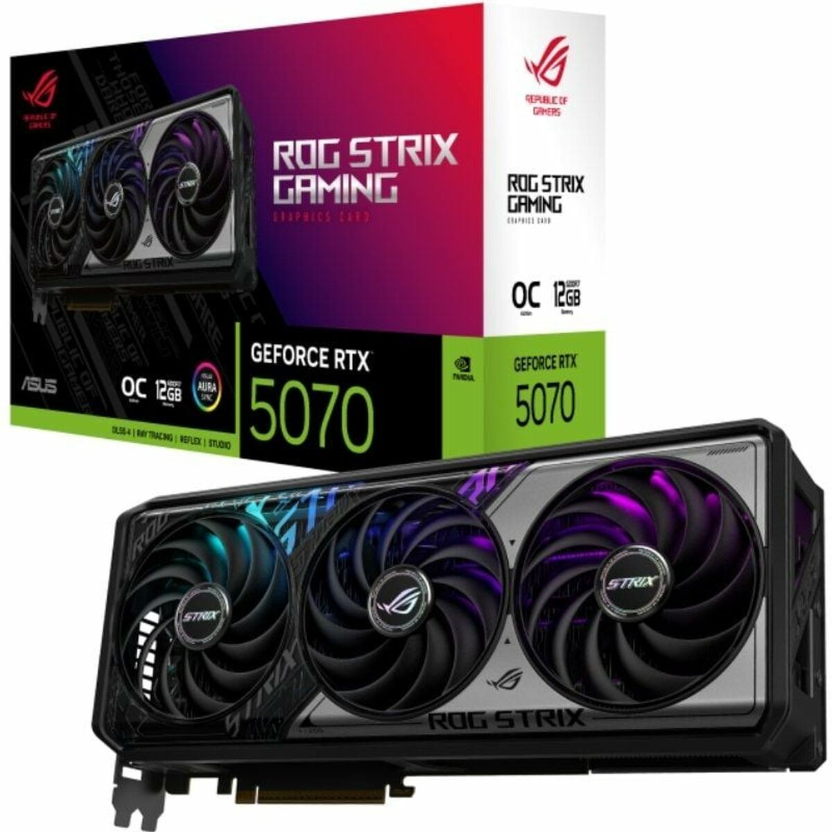 Graphics card Asus 90YV0M80-M0NA00 nvidia geforce rtx 5070 12 GB GDDR6