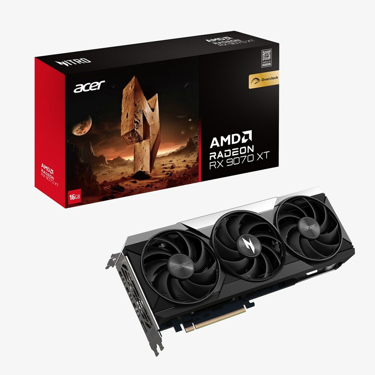 Graphics card Acer DP.Z4DWW.P01 radeon rx 9070 xt 16 GB GDDR6