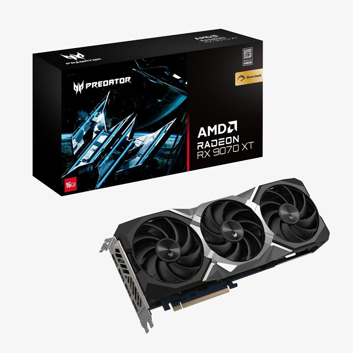 Graphics card Acer DP.Z4FWW.P01 radeon rx 9070 xt 16 GB GDDR6