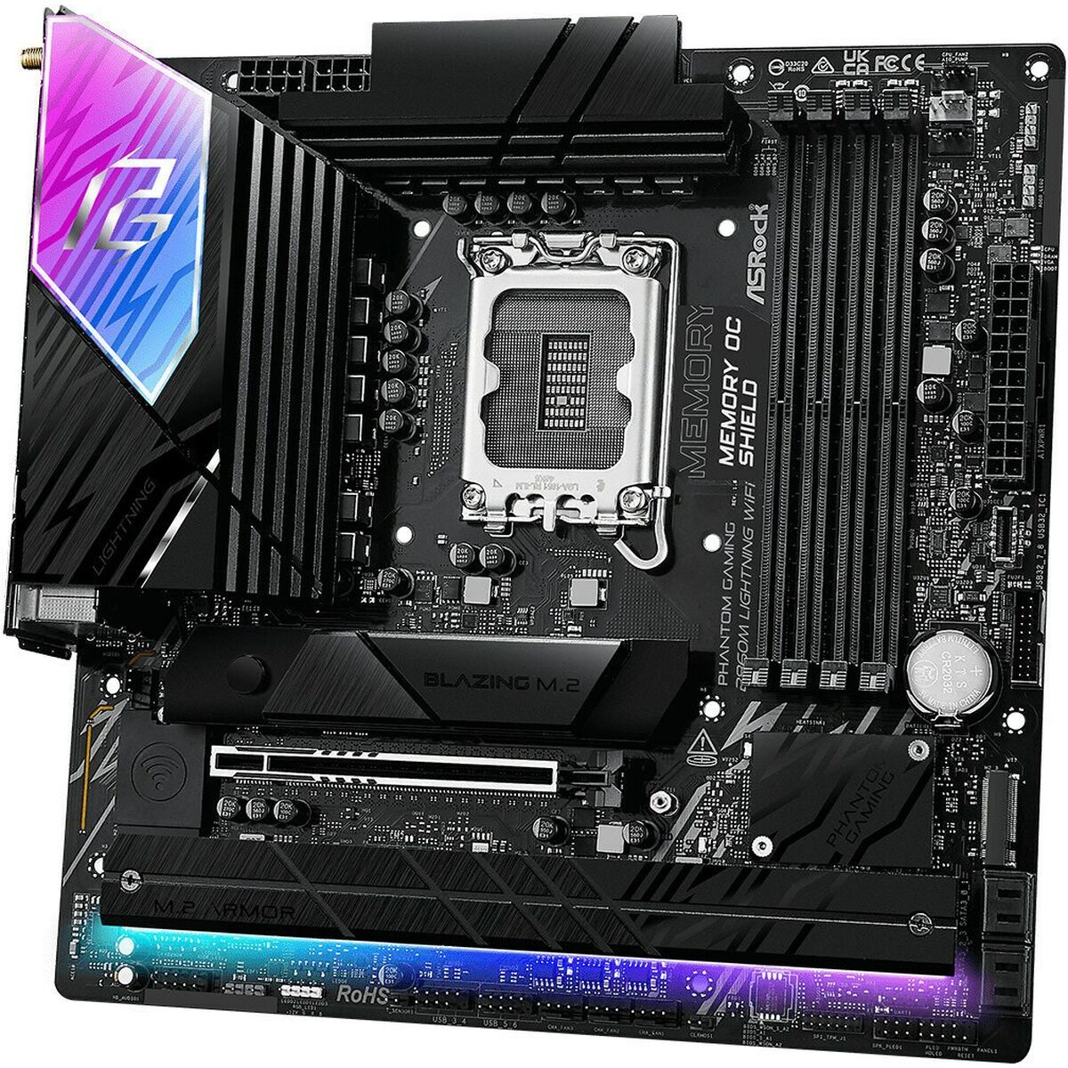 Motherboard ASRock B860M Lightning WiFi Intel B860