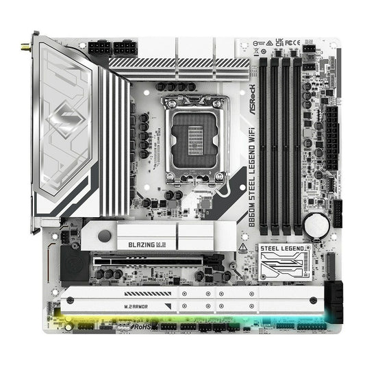 Motherboard ASRock B860M Steel Legend WiFi Intel B860 LGA 1851