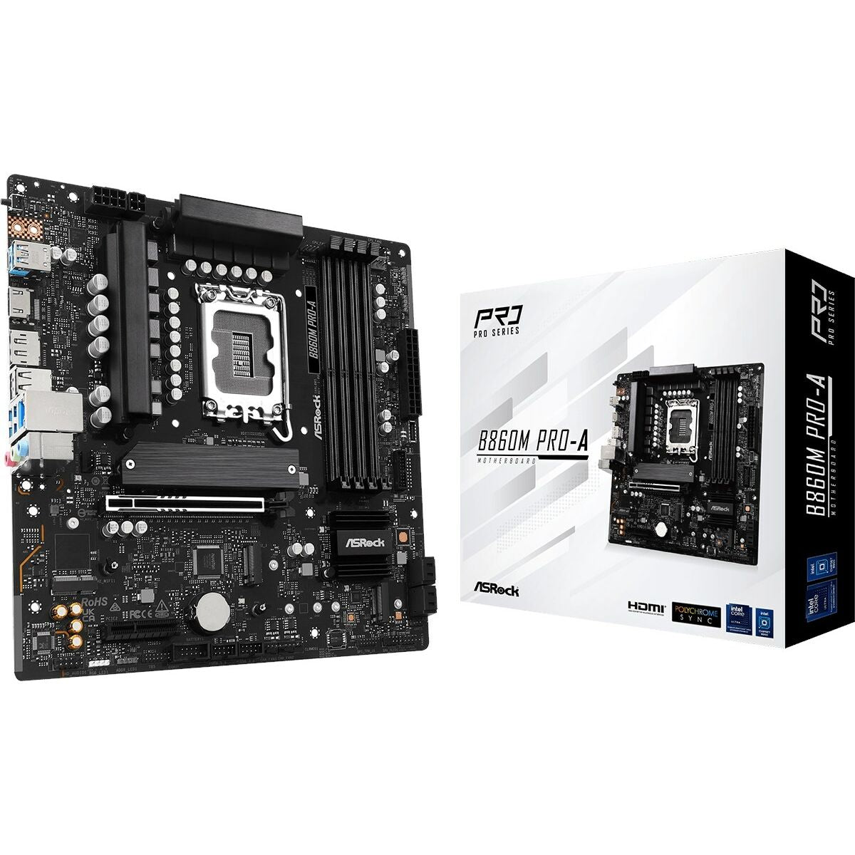 Motherboard ASRock B860M Pro-A Intel B860 LGA 1851
