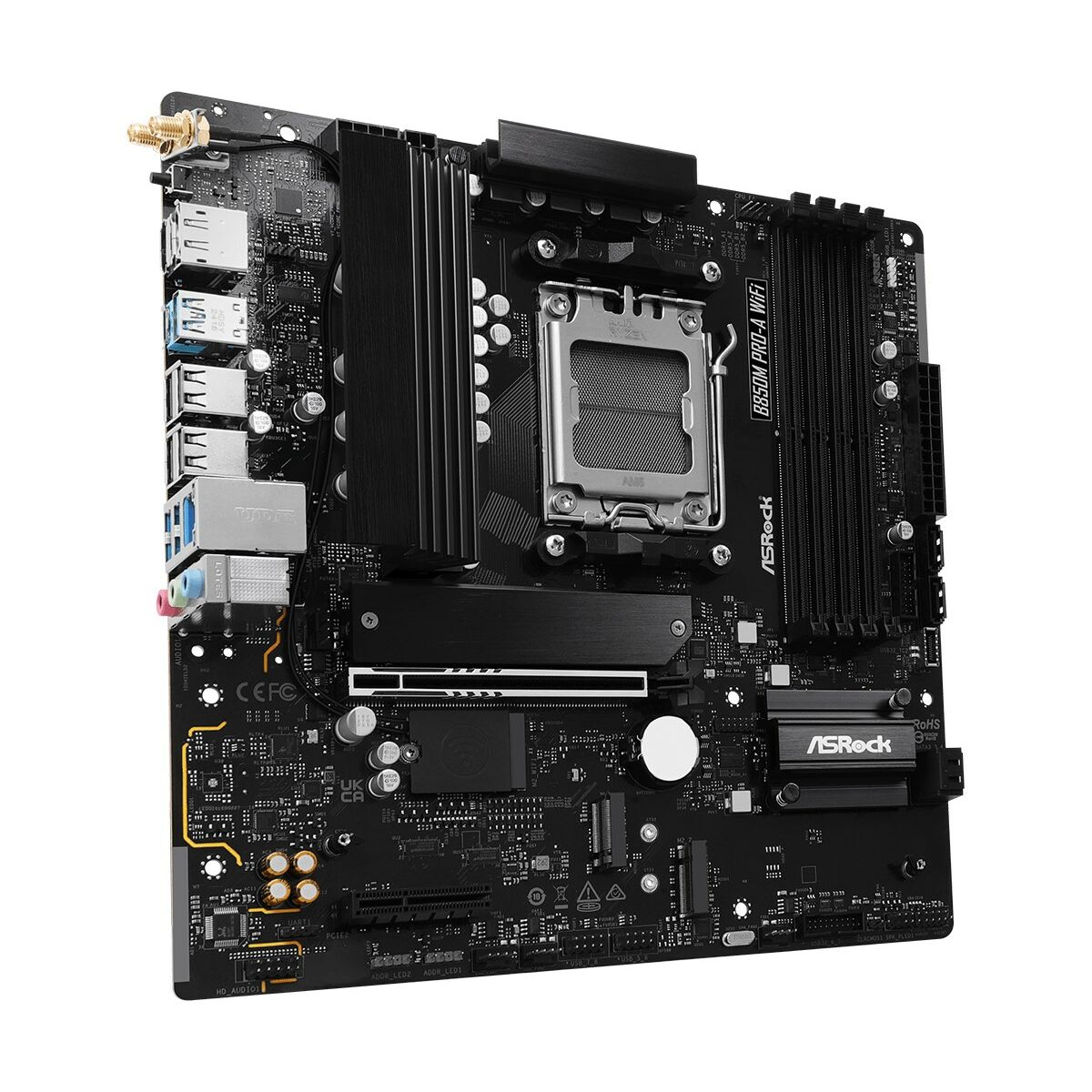 Motherboard ASRock B850M Pro-A WiFi Intel Wi-Fi 6 AMD AM5