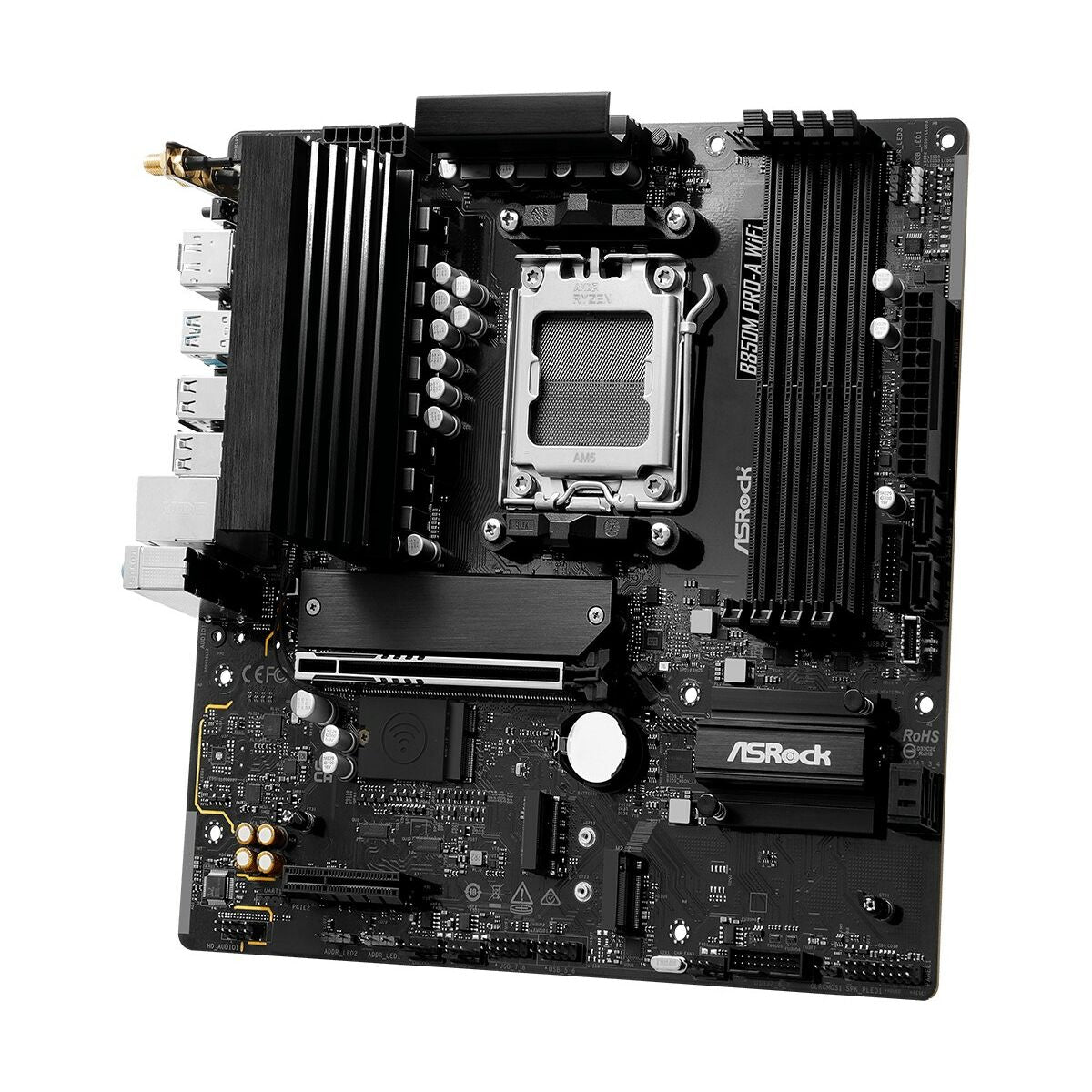 Motherboard ASRock B850M Pro-A WiFi Intel Wi-Fi 6 AMD AM5