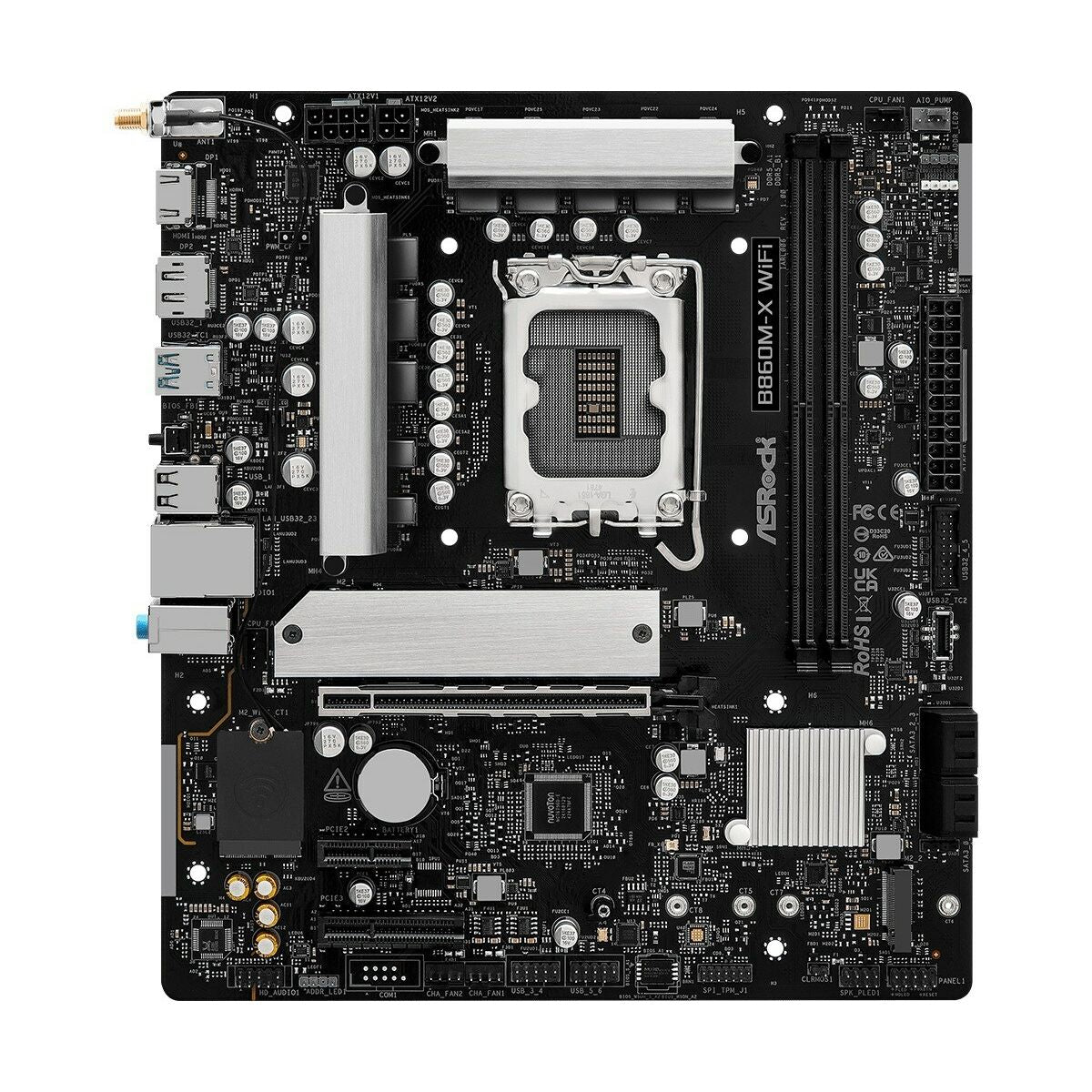 Motherboard ASRock B860M-X WiFi Intel B860 LGA 1851