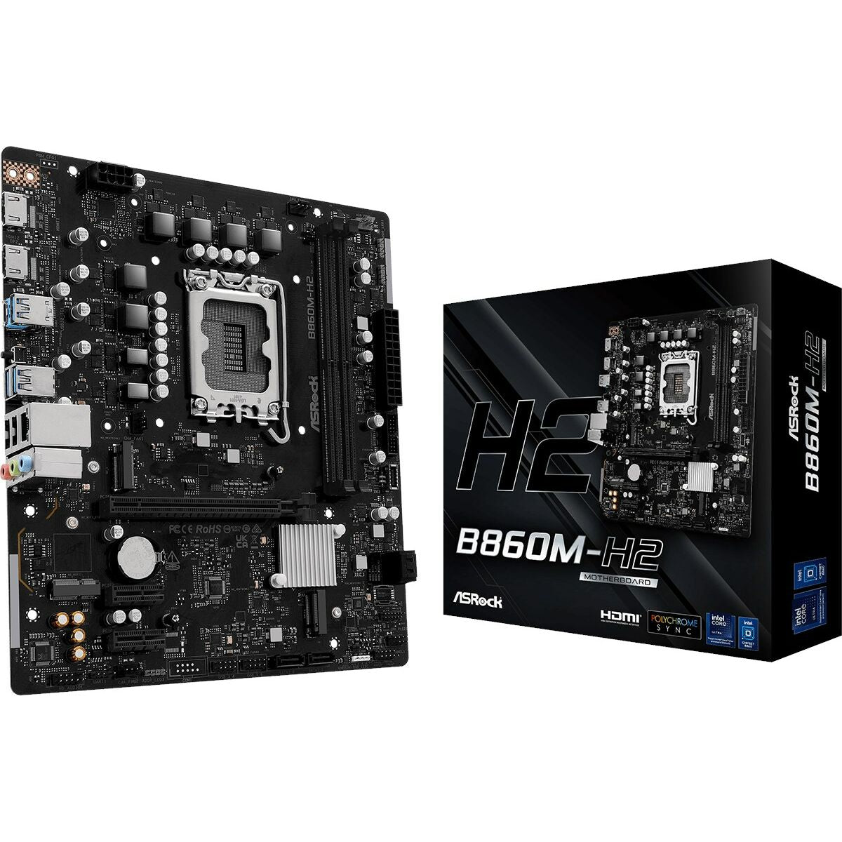 Motherboard ASRock B860M-H2 Intel B860 LGA 1851