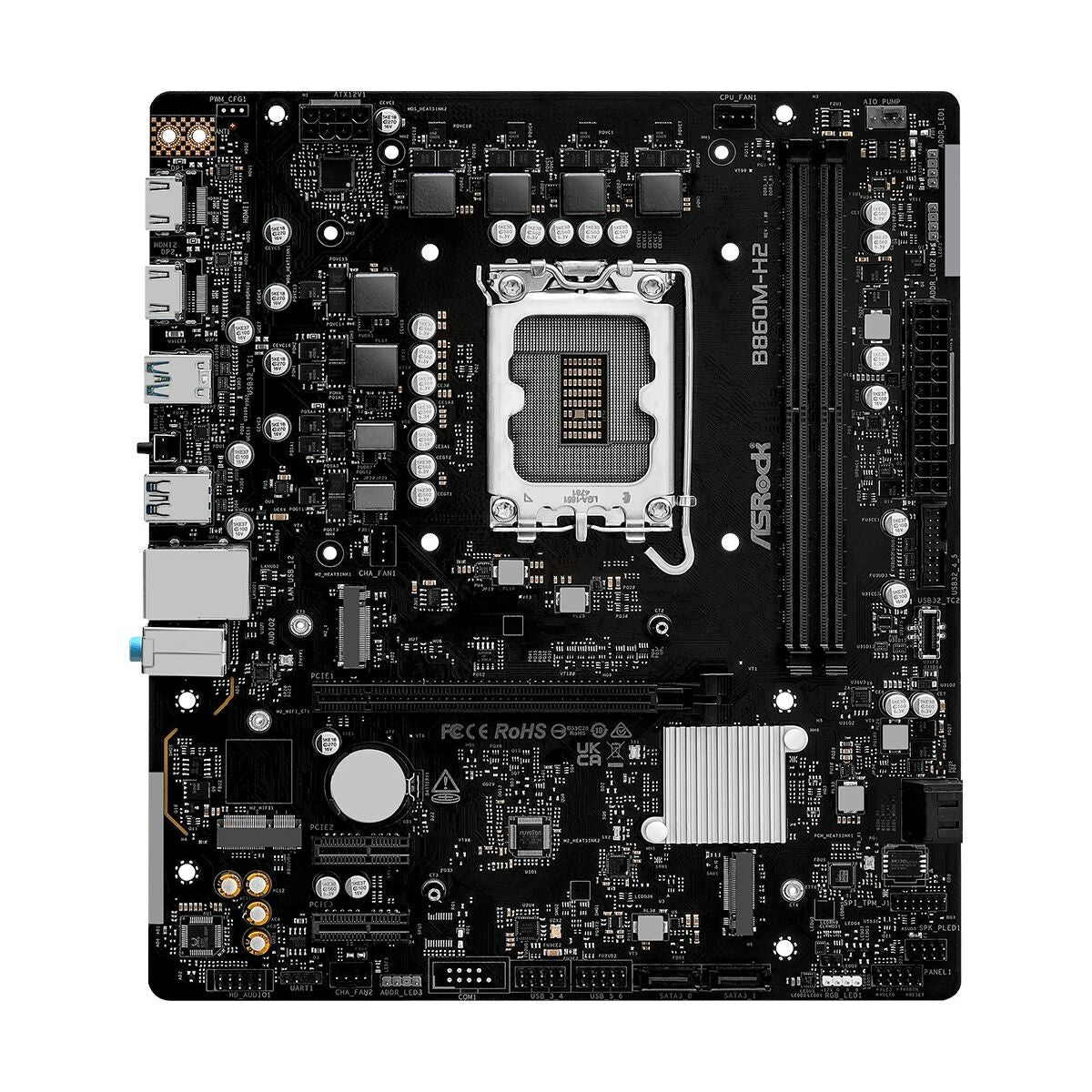 Motherboard ASRock B860M-H2 Intel B860 LGA 1851