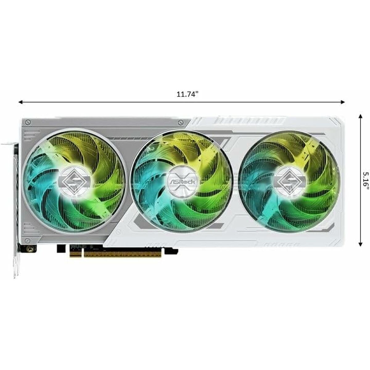 Graphics card ASRock RX9060XT SL 16GO GDDR6 RADEON RX 9060 XT 16 GB