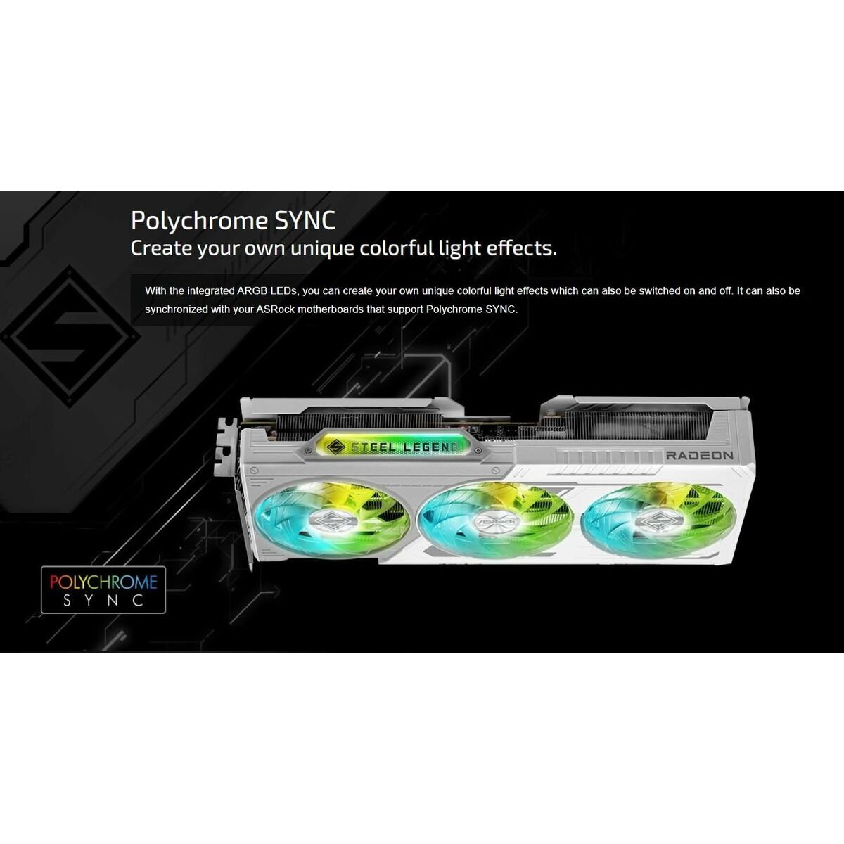 Graphics card ASRock RX9060XT SL 16GO GDDR6 RADEON RX 9060 XT 16 GB