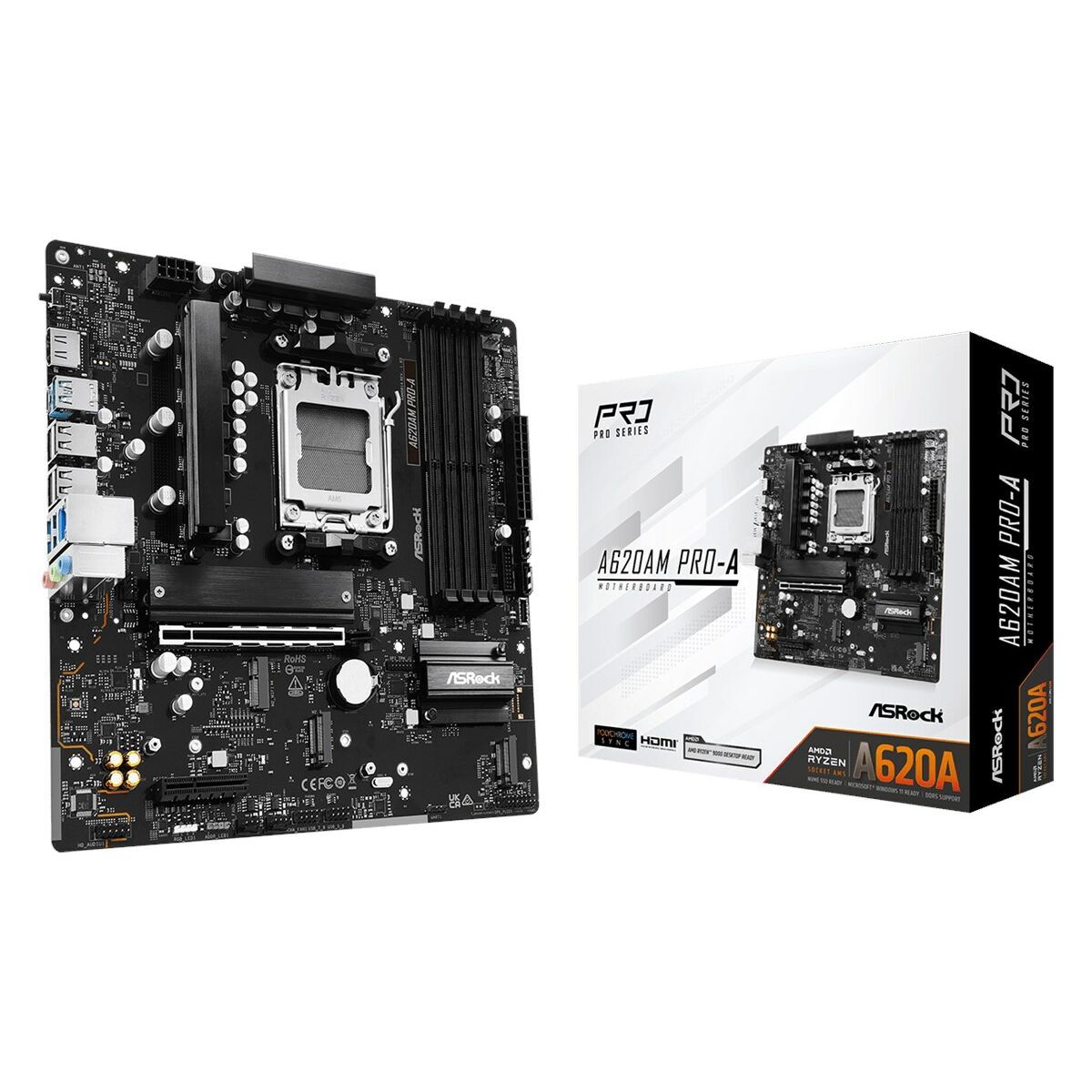 Motherboard ASRock A620AM PRO-A AMD AM5 AMD A620
