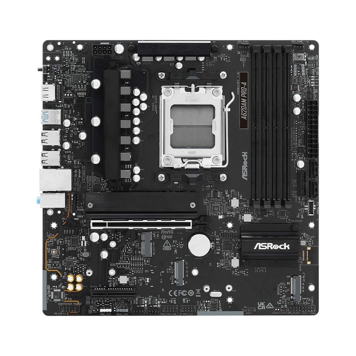 Motherboard ASRock A620AM PRO-A AMD AM5 AMD A620