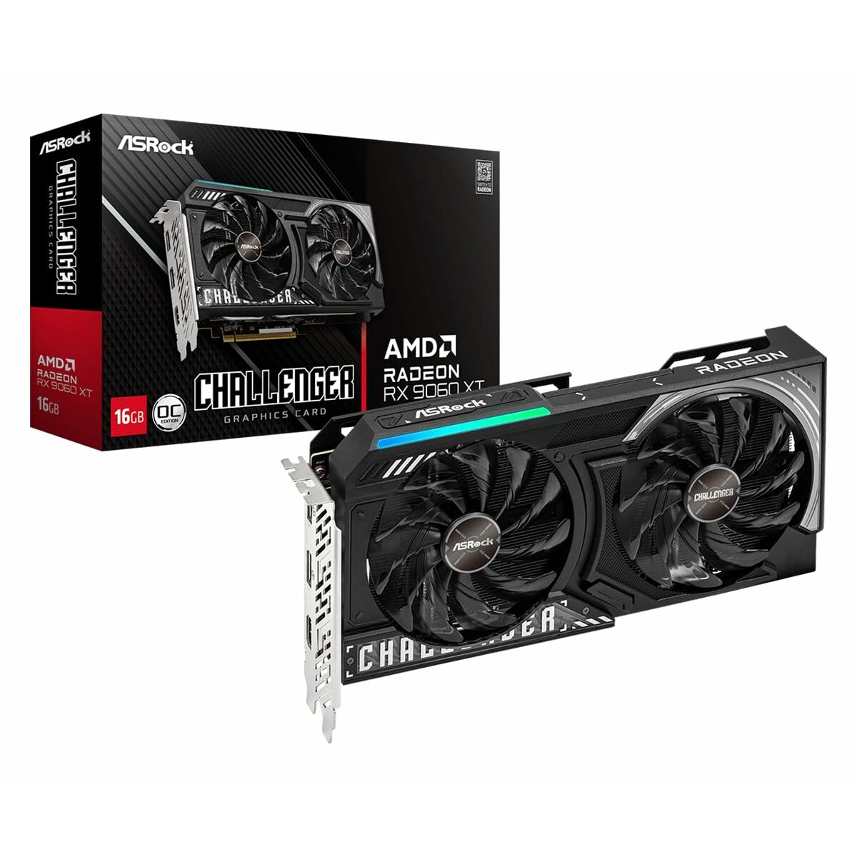 Graphics card ASRock RX9060XT CL 16GO GDDR6 RADEON RX 9060 XT 16 GB