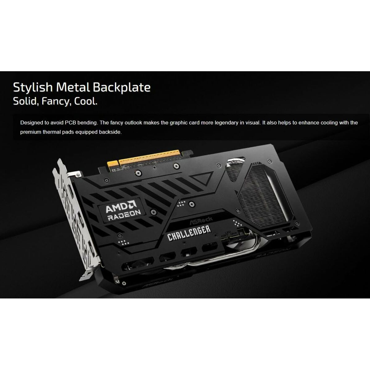 Graphics card ASRock RX9060XT CL 16GO GDDR6 RADEON RX 9060 XT 16 GB