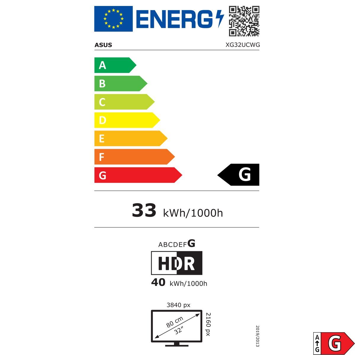 Gaming Monitor Asus 90LM0BX0-B01371 4K Ultra HD 31,5"