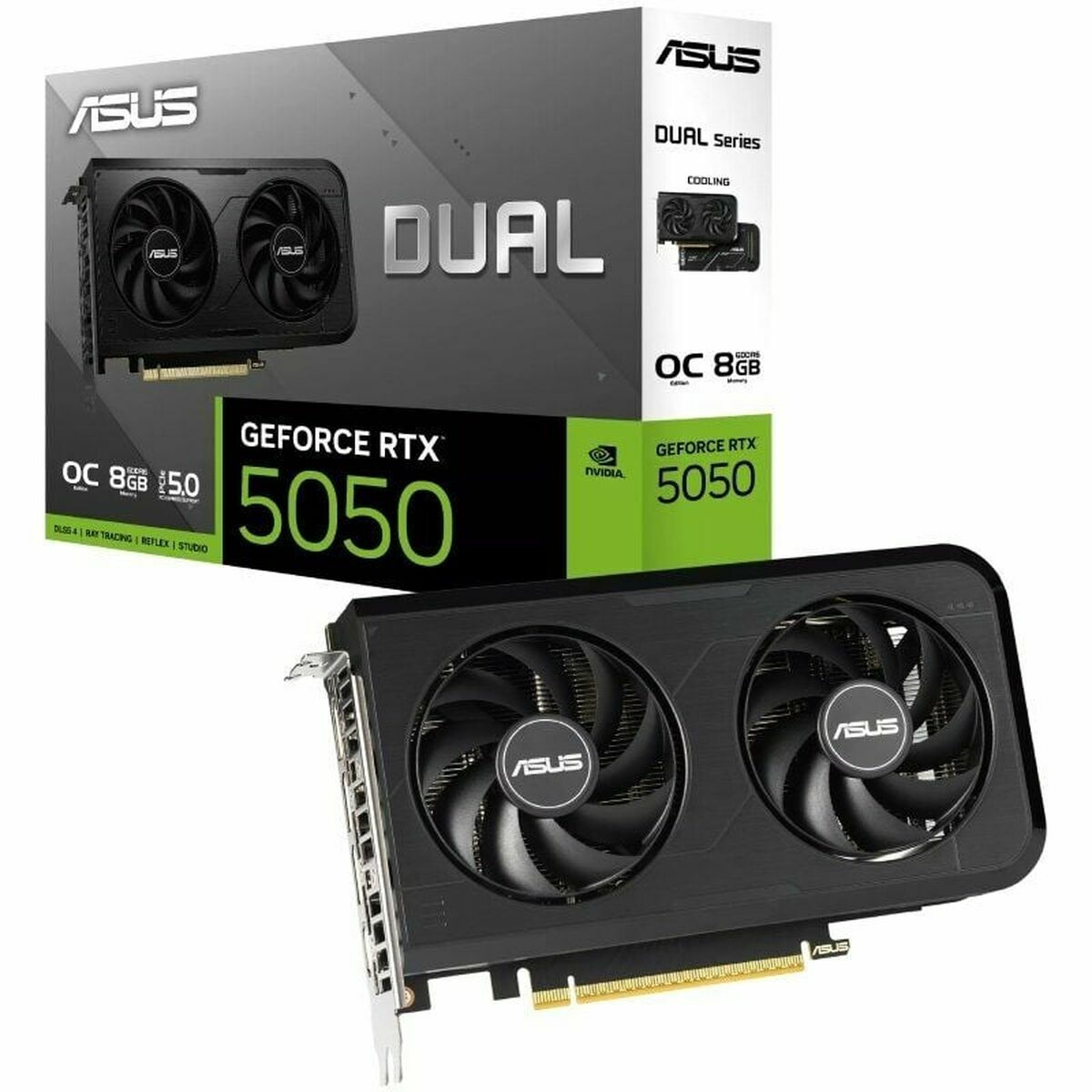 Graphics card Asus Dual GeForce RTX 5050 OC 8 GB GDDR6