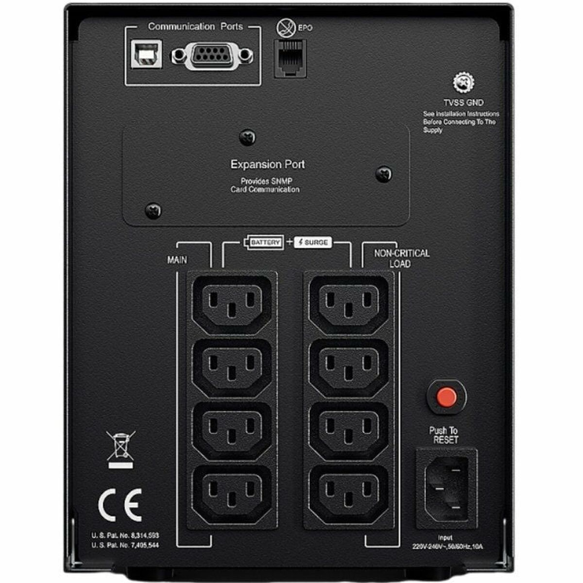 Uninterruptible Power Supply System Interactive UPS Cyberpower PR1500ELCD