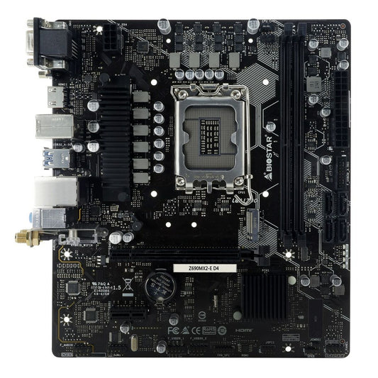 Motherboard Biostar Z690MX2-E D4 INTEL Z690 LGA 1700