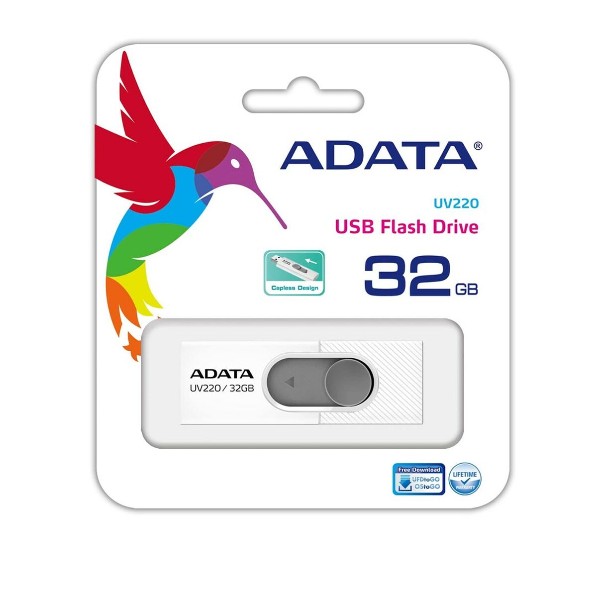 USB stick Adata UV220 Grey 32 GB