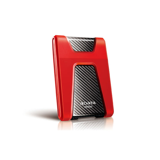 External Hard Drive Adata DashDrive Durable HD650 Red 1 TB