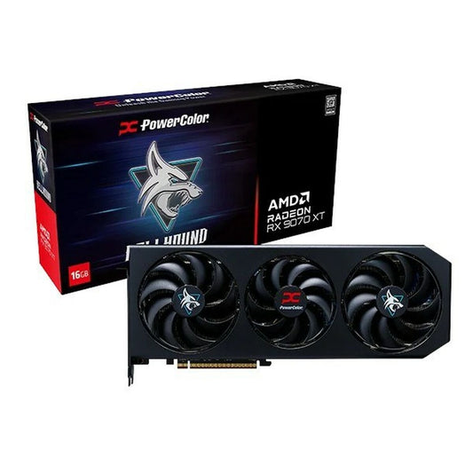 Graphics card Powercolor RX9070XT 16G-L/OC radeon rx 9070 xt 16 GB GDDR6