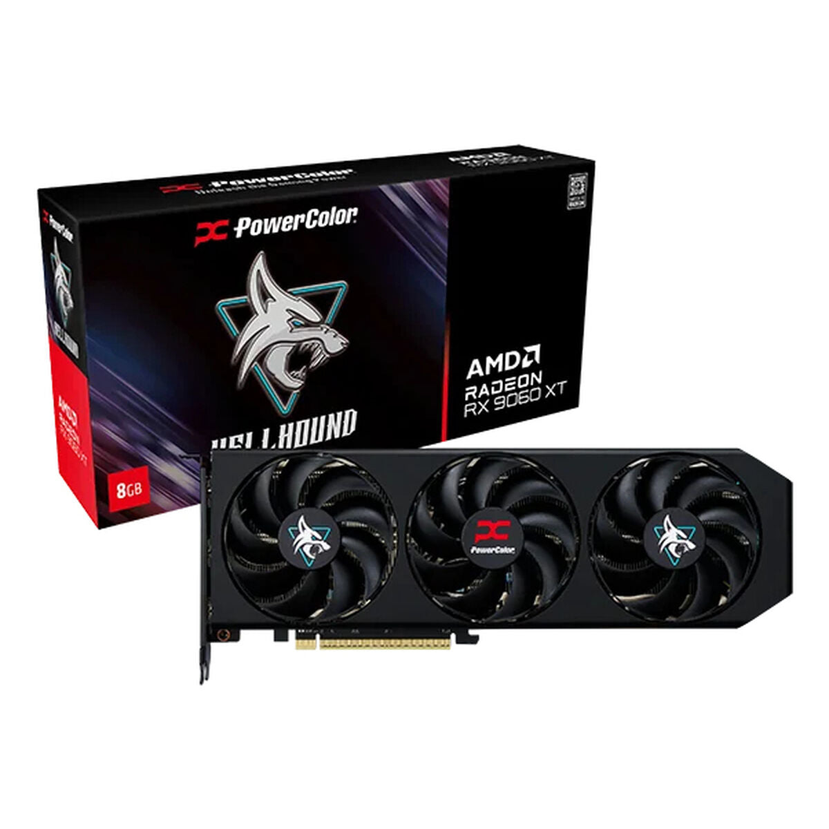Graphics card Powercolor RADEON RX 9060 XT 8 GB GDDR6