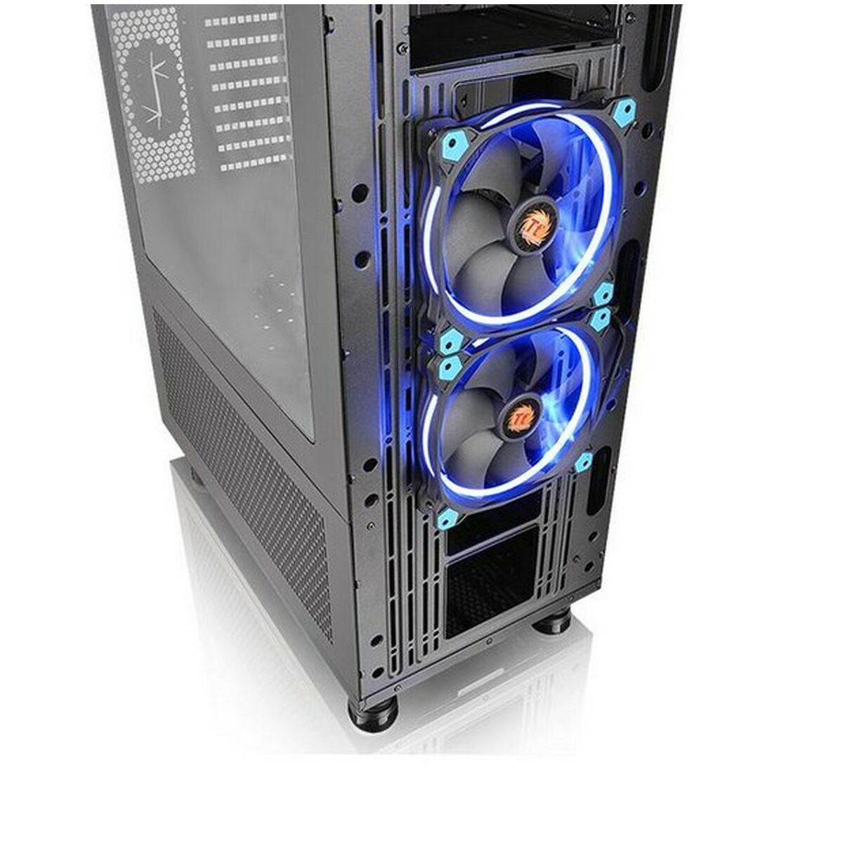 ATX Semi-tower Box THERMALTAKE CA-1F8-00M1WN-02 Blue Black