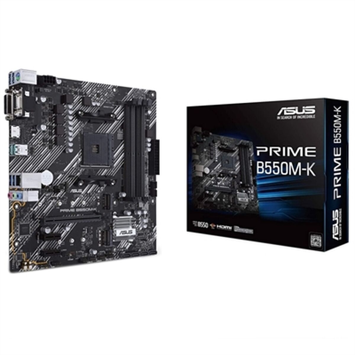 Motherboard Asus PRIME B550M-K AMD AM4 AMD B550 AMD